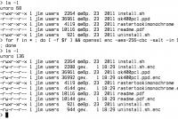 Cifrado de archivos con una contraseña usando OpenSSL